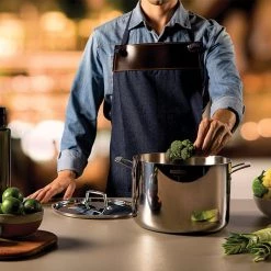 Tramontina Grano 24cm 3-ply Stainless Steel Stock Pot -POTS & PANS Sales 2022 62145240 Tramontina Grano 3 ply Stainless Steel Stock Pot 24cm 5