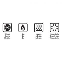 Tramontina Grano 26cm 3-ply Stainless Steel Frying Pan -POTS & PANS Sales 2022 62155260 Tramontina Grano 3 ply Stainless Steel Frying Pan Uncoated 26cm 2