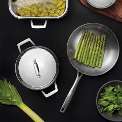 Tramontina Grano 30cm 3-ply Stainless Steel Frying Pan 12 Tramontina Grano 30cm 3-ply Stainless Steel Frying Pan -POTS & PANS Sales 2022 62155300 Tramontina Grano 3 ply Stainless Steel Frying Pan Uncoated 30cm 4