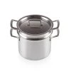 Le Creuset 3-ply Stainless Steel 20cm Pasta Pot -POTS & PANS Sales 2022 962005201 3 ply 20cm Pasta Pot