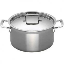 Le Creuset 3-ply Stainless Steel 24cm Deep Casserole -POTS & PANS Sales 2022 962006241 Le Creuset