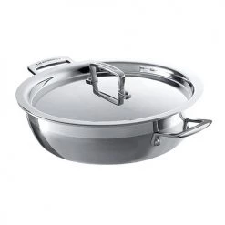Le Creuset 3-ply Stainless Steel 26cm Shallow Casserole 9 Le Creuset 3-ply Stainless Steel 26cm Shallow Casserole -POTS & PANS Sales 2022 962028260 LC 3 Ply 26cm Shallow Casserole