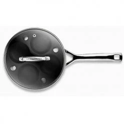 Le Creuset 3-ply Stainless Steel 20cm Saute Pan With Poach Insert -POTS & PANS Sales 2022 962042200 Le Creuset 3 Ply Saute Pan 2