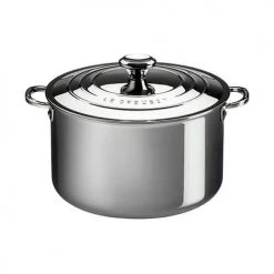 Le Creuset Signature Stainless Steel 20cm Deep Casserole 8 Le Creuset Signature Stainless Steel 20cm Deep Casserole -POTS & PANS Sales 2022 966006200 LC Signature Stainless Steel 20cm Deep Casserole