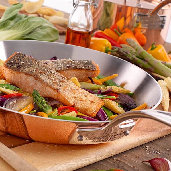 Samuel Groves Copper Induction 26cm Frying Pan 6 Samuel Groves Copper Induction 26cm Frying Pan - Image 4