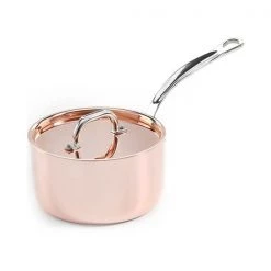 Samuel Groves Copper Induction 16cm Saucepan With Lid
