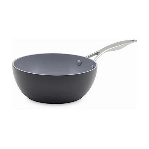 GreenPan Venice Pro Hard Anodised Ceramic Non-Stick 20cm Chefs Pan 3 GreenPan Venice Pro Hard Anodised Ceramic Non-Stick 20cm Chefs Pan
