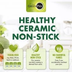 GreenPan Barcelona Evershine 26cm Shallow Casserole With Lid 11 GreenPan Barcelona Evershine 26cm Shallow Casserole With Lid -POTS & PANS Sales 2022 CC000846 001 GreenPan Barcelona Evershine 26cm Shallow Casserole With Lid 4