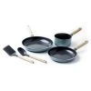 GreenPan Mayflower 5 Piece Cookware Set -POTS & PANS Sales 2022 CC001592001 GreenPan Mayflower Pots And Pans 5 Piece Set