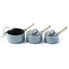 GreenPan Mayflower 3 Piece Saucepan Set With Lids -POTS & PANS Sales 2022 CC001595 001 GreenPan Mayflower 3 Piece Saucepan Set With Lids