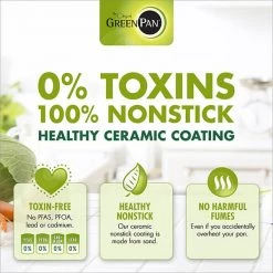 GreenPan Mayflower 28cm Wok -POTS & PANS Sales 2022 CC001683 001 GreenPan Mayflower 28cm Wok 3