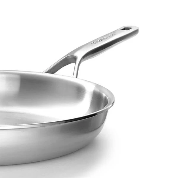 KitchenAid Multi-Ply Stainless Steel 3ply 20cm Uncoated Frypan 4 KitchenAid Multi-Ply Stainless Steel 3ply 20cm Uncoated Frypan - Image 2