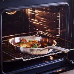 KitchenAid Multi-Ply Stainless Steel 3ply 28cm Uncoated Frypan -POTS & PANS Sales 2022 CC003245 001 KitchenAid Multi Ply Stainless Steel 3ply 28cm Uncoated Frypan 4