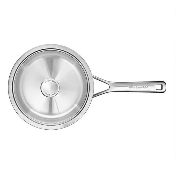KitchenAid Multi-Ply Stainless Steel 3ply 16cm Saucepan With Lid 6 KitchenAid Multi-Ply Stainless Steel 3ply 16cm Saucepan With Lid - Image 4