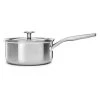 KitchenAid Multi-Ply Stainless Steel 3ply 18cm Saucepan With Lid -POTS & PANS Sales 2022 CC003257 001 KitchenAid MultiPly Stainless Steel 3ply 18cm Covered Saucepan
