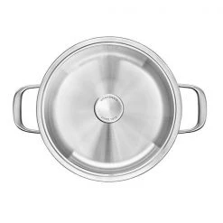KitchenAid Multi-Ply Stainless Steel 3ply 24cm Casserole With Lid -POTS & PANS Sales 2022 CC003260 001 KitchenAid MultiPly Stainless Steel 3ply 24cm Covered Casserole 2
