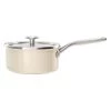 KitchenAid Steel Core Enamel Almond Cream 18cm Saucepan With Lid -POTS & PANS Sales 2022 CC003263 001 KitchenAid Steel Core Enamel Covered 18cm Saucepan Almond Cream
