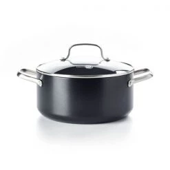 GreenPan Copenhagen Aluminium Non-Stick 20cm Casserole With Lid