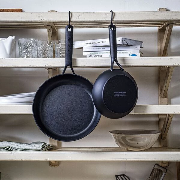 KitchenAid Classic Forged Aluminium Magneto 2 Piece Frypan Set 20cm & 28cm 6 KitchenAid Classic Forged Aluminium Magneto 2 Piece Frypan Set 20cm & 28cm - Image 4