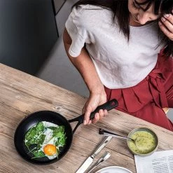 KitchenAid Classic Forged Aluminium Magneto 2 Piece Frypan Set 24cm & 28cm -POTS & PANS Sales 2022 CC003566 001 KitchenAid Classic Forged Aluminium 24cm and 28cm Frypans 5