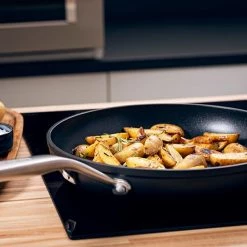 KitchenAid Forged Hardened Aluminium 28cm Frypan -POTS & PANS Sales 2022 CC003582 001 KitchenAid Forged Hardened Aluminium Open 28cm Frypan 1