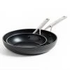 KitchenAid Forged Hardened Aluminium 2 Pack 20cm And 28cm Frypan Set -POTS & PANS Sales 2022 CC003586 001 KitchenAid Forged Hardened Aluminium 2 Pack 20cm and 28cm Frypan Set