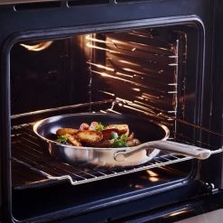 KitchenAid Multi-Ply Stainless Steel Ceramic Non-Stick 28cm Frypan -POTS & PANS Sales 2022 CC004950001 KitchenAid Multi Ply Stainless Steel Non Stick 28cm Frying Pan 4