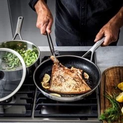 KitchenAid Multi-Ply Stainless Steel Ceramic Non-Stick 28cm Frypan -POTS & PANS Sales 2022 CC004950001 KitchenAid Multi Ply Stainless Steel Non Stick 28cm Frying Pan 5