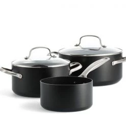 GreenPan Copenhagen Aluminium Non-Stick 3 Piece Cookware Set