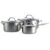 GreenPan Geneva 3-Ply Stainless Steel Non-Stick 3 Piece Cookware Set -POTS & PANS Sales 2022 CC005244001 Greenpan Geneva 3 Ply Non Stick 3 Piece Cookware Set