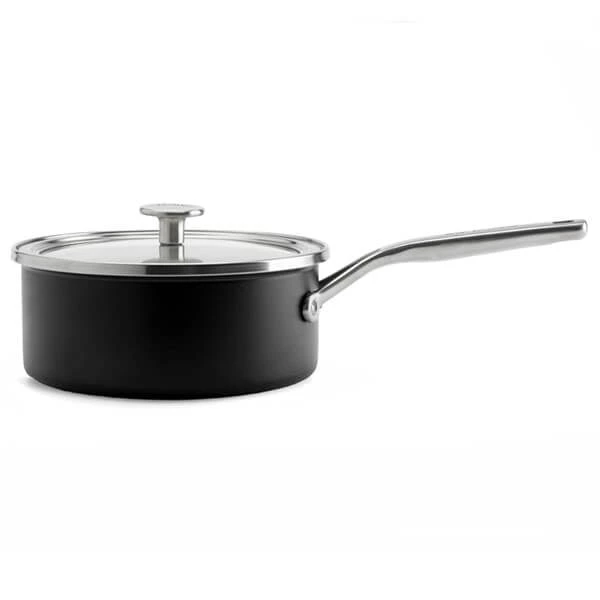 KitchenAid Steel Core Enamel Matte Black 20cm Saucepan 5 KitchenAid Steel Core Enamel Matte Black 20cm Saucepan - Image 3