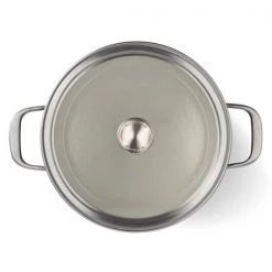 POTS & PANS Sales 2022 -POTS & PANS Sales 2022 CC006001001 KitchenAid Steel Core Enamel 24cm Casserole Matte Black 1