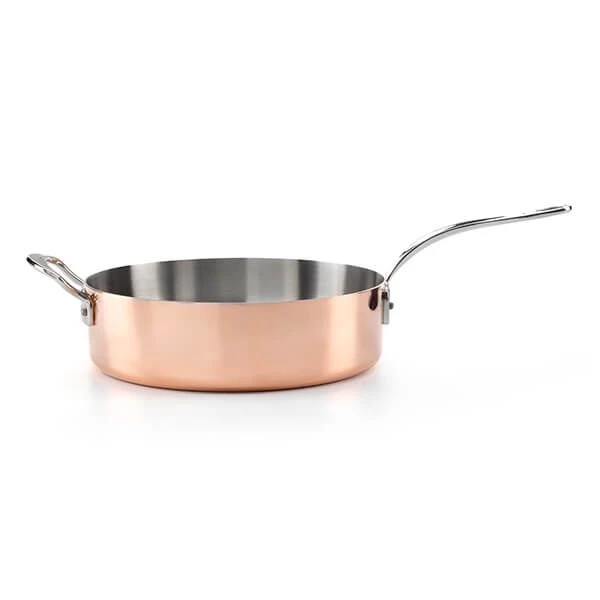 Samuel Groves Copper Clad 26cm Saute Pan & Lid 4 Samuel Groves Copper Clad 26cm Saute Pan & Lid - Image 2