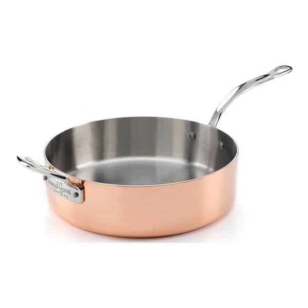 Samuel Groves Copper Clad 26cm Saute Pan & Lid 3 Samuel Groves Copper Clad 26cm Saute Pan & Lid