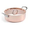 Samuel Groves Copper Clad 26cm Saute Pan & Lid With Side Handles 1 Samuel Groves Copper Clad 26cm Saute Pan & Lid With Side Handles -POTS & PANS Sales 2022 CC0116RHS Samuel Groves 26cm Copper Clad Sautepan and Lid with Side Handles