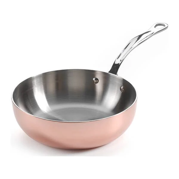 Samuel Groves Copper Clad 24cm Chefs Pan 3 Samuel Groves Copper Clad 24cm Chefs Pan