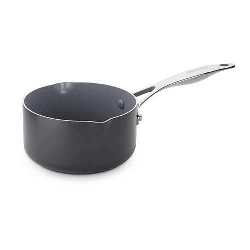 GreenPan Venice Pro Hard Anodised Ceramic Non-Stick 16cm Milkpan 3 GreenPan Venice Pro Hard Anodised Ceramic Non-Stick 16cm Milkpan
