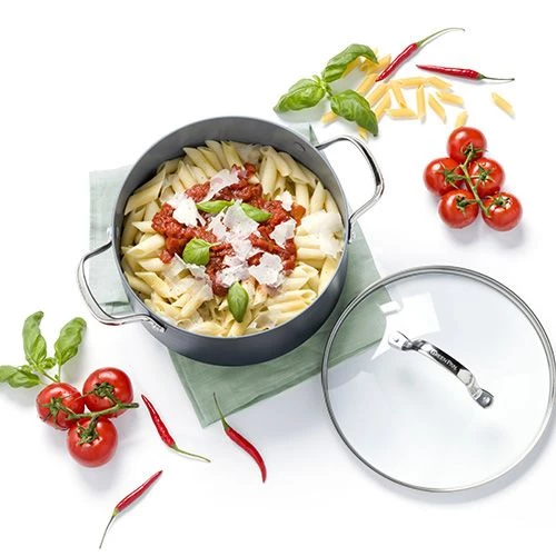 GreenPan Venice Pro Hard Anodised Ceramic Non-Stick 30cm Shallow Casserole With Lid 4 GreenPan Venice Pro Hard Anodised Ceramic Non-Stick 30cm Shallow Casserole With Lid - Image 2
