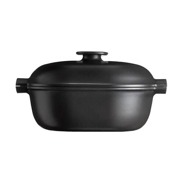 Emile Henry Slate Delight Oval Casserole 4.5L 4 Emile Henry Slate Delight Oval Casserole 4.5L - Image 2