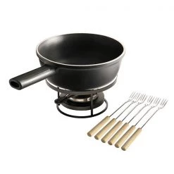 Emile Henry Slate Delight Fondue Set