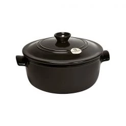 Emile Henry Charcoal Casserole 4.0L