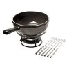 Emile Henry Charcoal Fondue Set -POTS & PANS Sales 2022 EH799922 Emile Henry Fondue Set Black