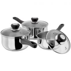 Judge Vista 3 Piece Saucepan Set