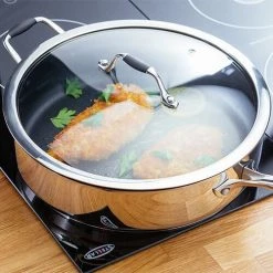 James Martin Non-Stick 28cm Saute Pan With Helper Handle -POTS & PANS Sales 2022 JM24NS James Martin Non Stick 28cm Saute Pan with Helper Handle 2