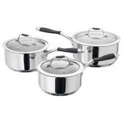 James Martin 3 Piece Saucepan Set
