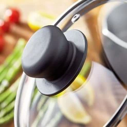 Judge Radiant Black Non-Stick 20cm Saucepan 2.2L -POTS & PANS Sales 2022 JOM08B Judge Radiant 20cm Saucepan Black 2