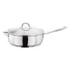 Judge Classic 28cm Saute Pan With Glass Lid 2 Judge Classic 28cm Saute Pan With Glass Lid -POTS & PANS Sales 2022 JP24 Judge Classic 28cm Saute Pan with Helper Handle