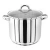 Judge 26cm Stainless Steel Stockpot With Vented Glass Lid, 10 Litre -POTS & PANS Sales 2022 JP83 Judge 26cm Stockpot with Glass Lid 10 5L