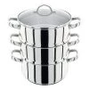 Judge 22cm 3 Piece Steamer -POTS & PANS Sales 2022 JX04 Judge 22cm 3 Pce Steamer with Glass Lid