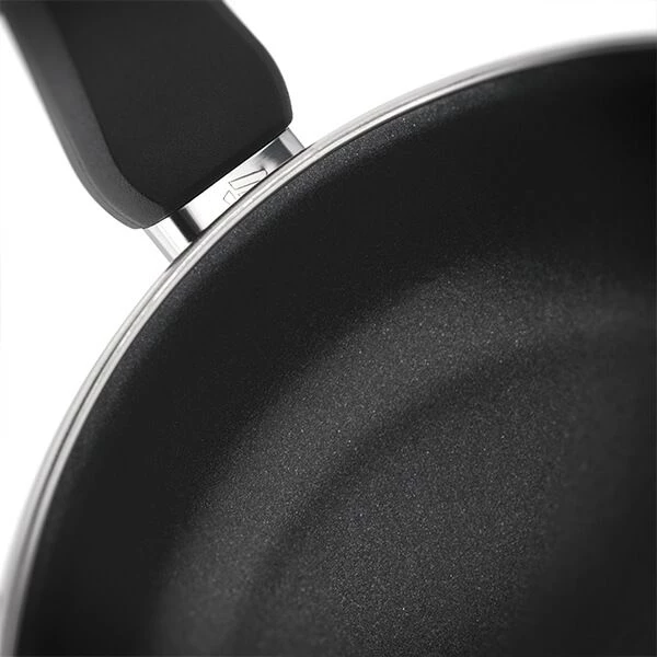 Judge Induction Black 20cm Omelette Pan 4 Judge Induction Black 20cm Omelette Pan - Image 2